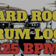 Hard Rock Drum Loop 125 Bpm