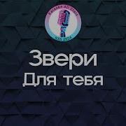 Звери Для Тебя Минус