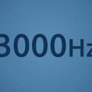 3000 Hz Test Tone