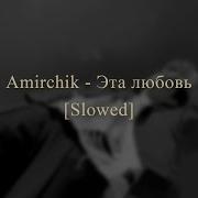 Amirchik Эта Любовь Slowed