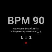 Hi Hat Metronome 90 Bpm