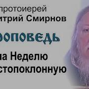 Проповеди Дмитрий Смирнов