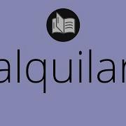 Dar En Alquiler Sinonimo