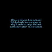 Choliqushi Teksti