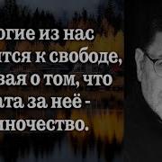 Свобода В Одиночестве