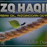 Абдуллох Домла Риск Хакида