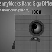 Uncannyblocks Band Giga Different 1000 1000000