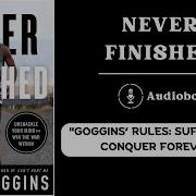 Never Finished Goggins Audiobook
