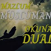 Mazlumlar Için Dua