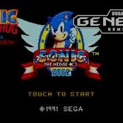 Sonic 1 Title Screen Sega Remix