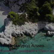 Дустмурод Алиев Туёна