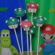 Super Mario Cake Pops