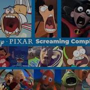 Disney Pixar Screaming Compilation