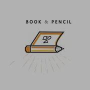 Book And Pencil Logo