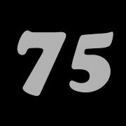 75 Second Digital Countdown Timer Austrian Background