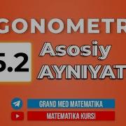 72 Mavzu Trigonometriya