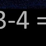 Minus Three Negative Three
