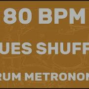 Blues Shuffle Drum Metronome Loop 80 Bpm