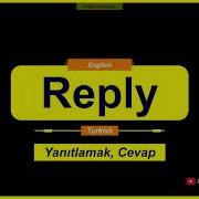 Reply Ne Demek