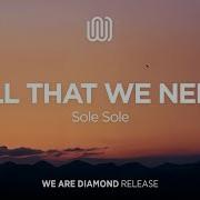 Sole Sole All That We Need