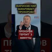 Жириновский Прохоров