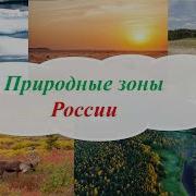 Природные Зоны России