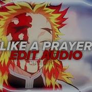 Like A Prayer Edit Audio