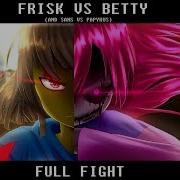 Glitchtale Frisk Vs Betty