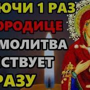 Молитва Пресвятой Богородице