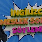 Meslekler Ingilizce