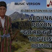 Abdunazar Baxshi Gorogli Dostoni