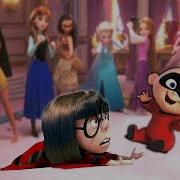 Disney Princesses Jack Jack Edna