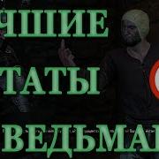 Ведьмак 3 Фразы